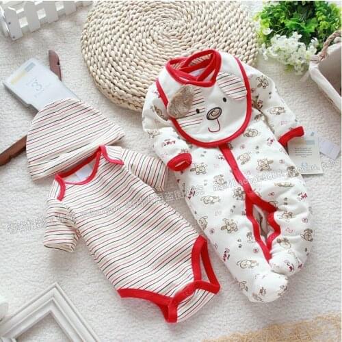 Fantasia Infantil Winter Romper Baby Clothes Brand Vitamins Baby Original Single Cotton Romper Suit free Shippingdesigner Suits