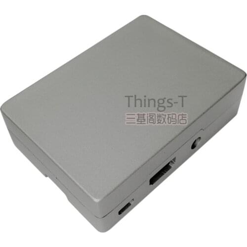 Metal case, chassis, aluminum alloy, wall mountable, heat sink, with screws, Raspberry Pi 3B+ 3B