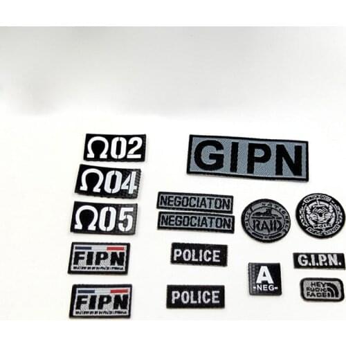 DAMTOYS DAM 1/6 78076 GIPN French Intervention Team Marseille Morale Medal Model For Action Figure DIY Accessories