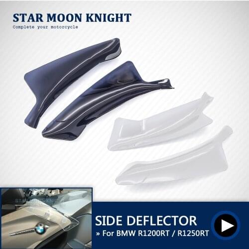 NEW Motorcycle Side Deflector Windshield Windscreen Knee pads Wind Deflector Fit For BMW R1200RT R1250RT R 1250 RT 2014 - 2021