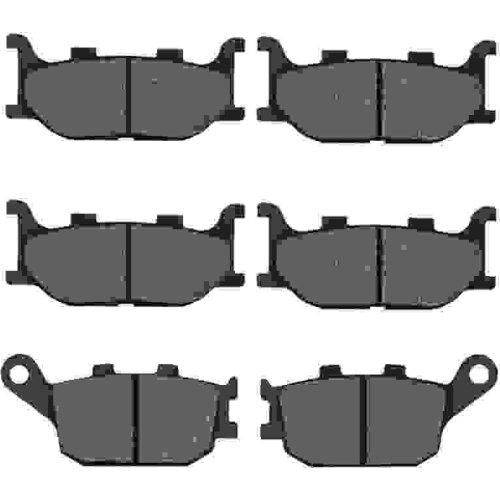 Motorcycle Front and Rear Brake Pads for YAMAHA FZ 6 FZ600 FZ 600 2004-2006 FZ6 Non ABS 2004-2007 FZ6 Fazer 2004-2007