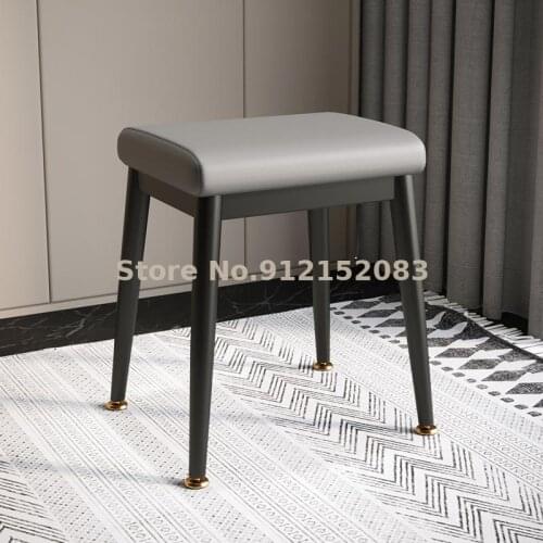 Nordic dressing table stool light luxury net red makeup stool manicure chair bedroom modern minimalist small apartment household