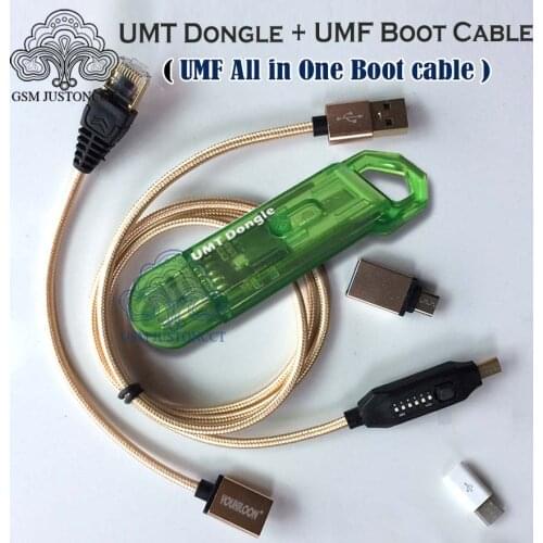 New UMT Dongle UMT Key +umf all in one boot cable for Samsung Huawei LG ZTE Alcatel Software Repair and Unlocking