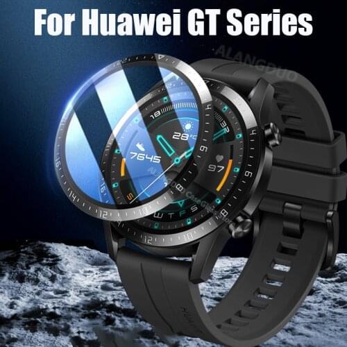 3D Soft Fibre Glass Protective Film Cover For Huawei Watch GT 2 pro GT 2e 46mm 42mm Smartwatch Screen Protector GT2 Pro Case