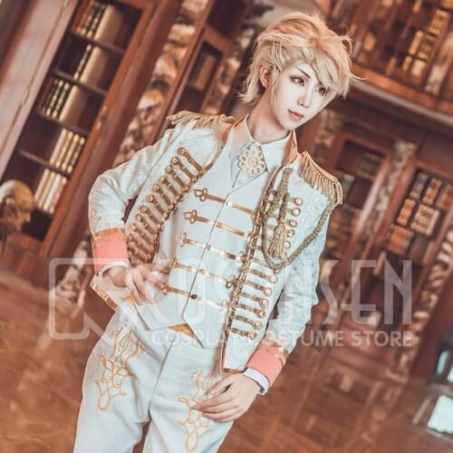 COSPLAYONSEN A3! 2nd Anniversary Spring Troupe Itaru Chigasaki Cosplay Costume Anime Outfit