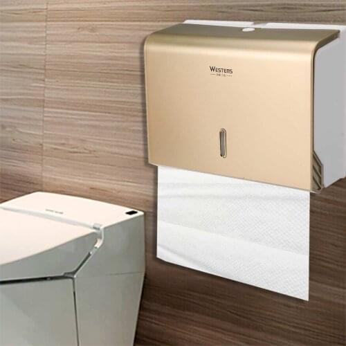 Toilet Paper Towel Dispenser Tissue Box Wall Mounted Holder Bathroom Accessories