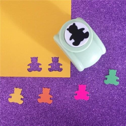 1''/20mm Bear Shape craft punch for scrapbooking scrapbook paper cutter perfurador furadores artesanais papel animal hole punch