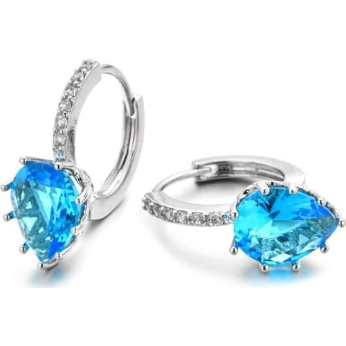 European and American fashion simple multi color women jewelry earrings women / Girls wedding party jewelry gifts ER-514