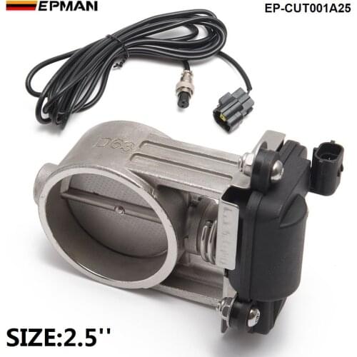 2"/2.25"/2.5"/2.75"/3" Exhaust Control Valve/ Exhaust cut out Valve - Low Pressure For Exhaust Catback Downpipe EP-CUT001A25