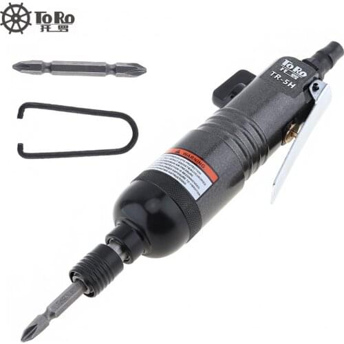 1/4 Inch Pneumatic Screwdriver with Straight Handle and Self-Locking Chuck for Home / Office / FactoryAir Screwdrivers