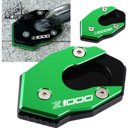 For KAWASAKI Z1000 Z 1000 2010-2017 Z1000SX Z1000 SX 2011-2016 Motrcycle Foot Side Stand Pad Plate Kickstand Enlarger Support