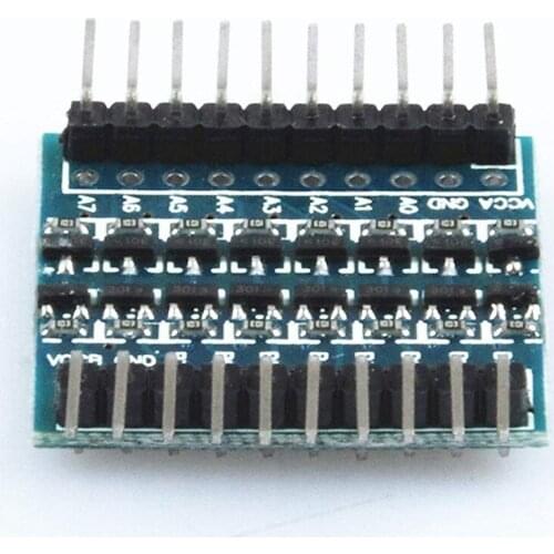 8 Channel 5V/3.3V IIC UART SPI TTL Logic Level Converter for Raspberry Pi 8 channel level conversion module