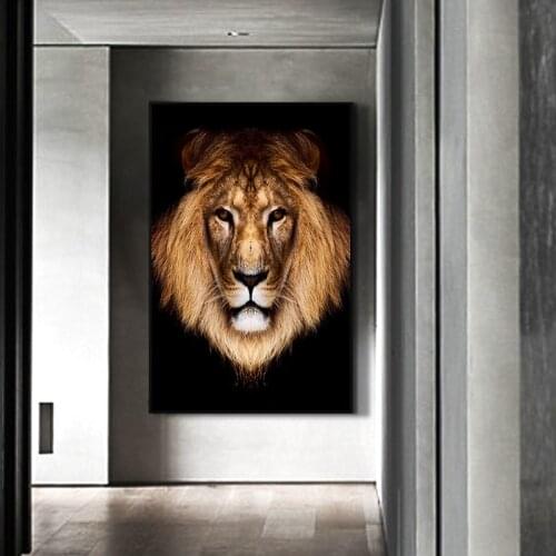 Modern Poster Art Canvas Painting Animal Landscape Prints Wall Art Nordic Style Prints Wall Pictures For Living Room Decoration