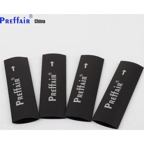 New 4PCS Preffair Heat Shrink Tube with Arrow Insulated Sleeving Tubing for DIY RCA SPeaker hifi audio cable
