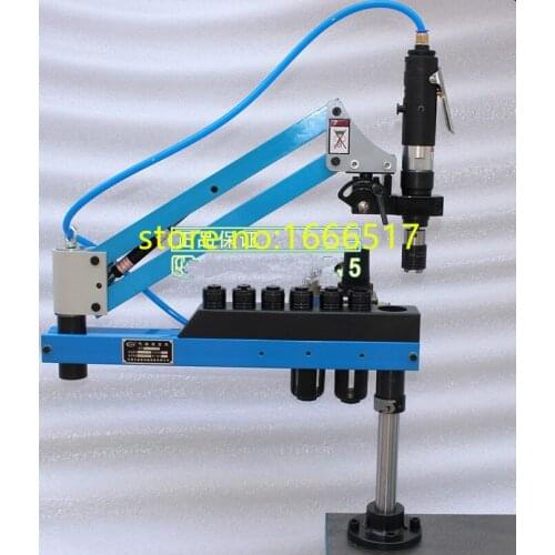 Universal Flexible Arm Pneumatic Air Tapping Machine 360 Degree Angle 1500mm M3-M12 high quality ne