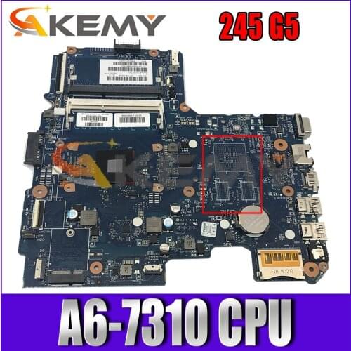 858043-001 858043-501 Laptop motherboard For HP Pavillion 245 G5 AM7310 Notebook Mainboard 6050A2822801 DDR3