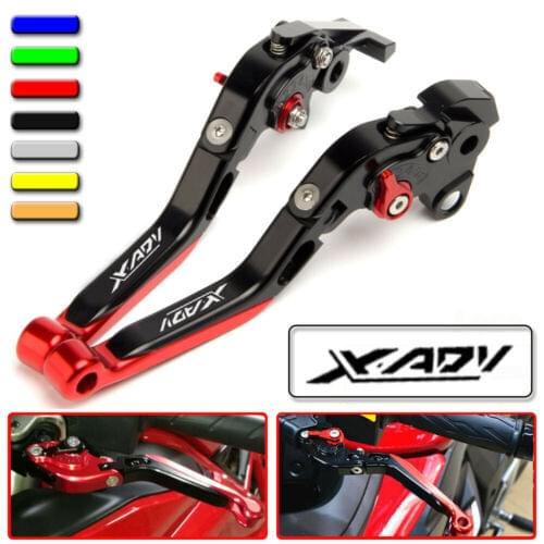 Motorcycle CNC Accessories Adjustable Folding Extendable Brake Clutch Levers for Honda X-ADV 750 X-ADV750 2017 2018