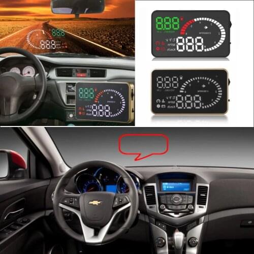 Car Head-up Display For Chevrolet Cruze/Aveo/Lacetti/Captiva/Spark/Sail Vehicle HUD Head Up Virsual Display Digital Electronic