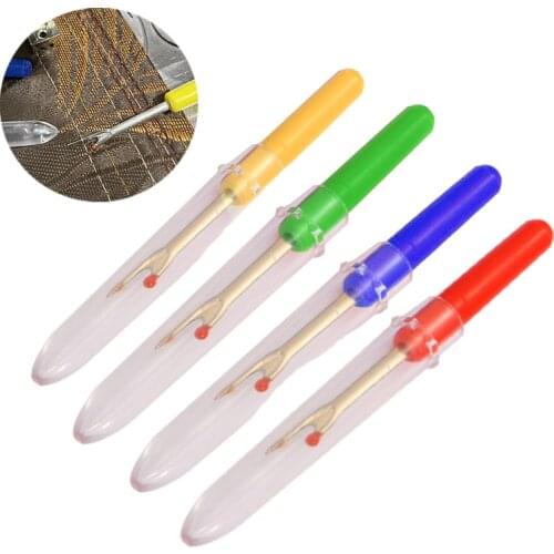 Hot 1Pcs Plastic Handle Craft Thread Cutter Seam Ripper Stitch Unpicker Sewing Tool Sewing Accessories