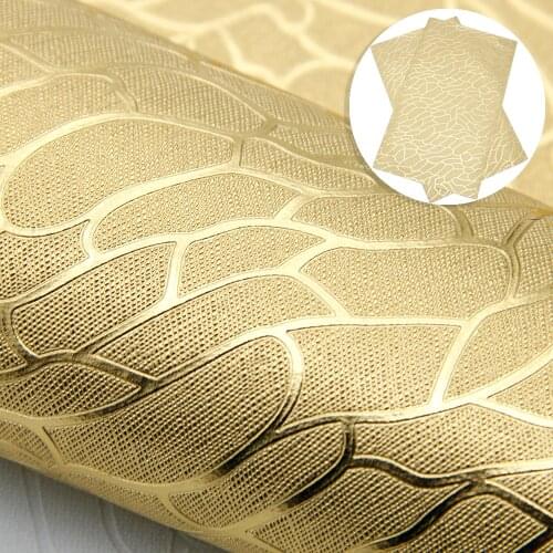 David accessories 20*33cm Stripe Synthetic Leather Fabric for DIY Bow Bag Phone Cover Faux Leather Fabric Sheets,1Yc9926