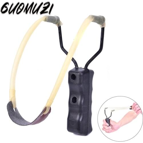 Rubber Band Slingshots Catapult Hunting Slingshot EDC Elastica Catapult Kids Fun Gift Outdoor Tool