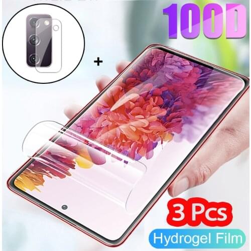 Hidrogel,hydrogel film for samsung galaxy s20 fe s 21 plus screen protector s21 ultra soft glass protection s21 samsung s20 plus