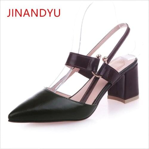 JINANDYU Women's Shoes With A Strap
