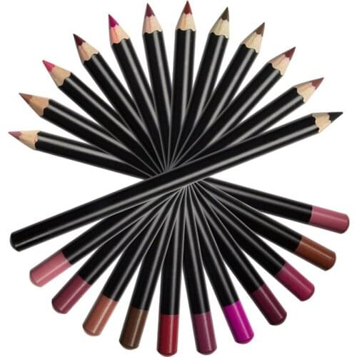 Lip Liner Pencil Color Rendering Non-marking Long Lasting Waterproof Cosmetic Wholesale Private Label