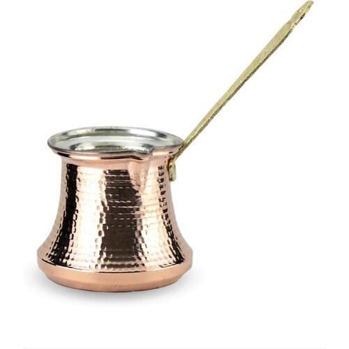 Sonay Coppery Classic Thick Copper Milk Pot Coffee Pot 750 ml