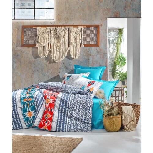 Cotton Box 100% Cotton Bedding Set, Home Textile Bedding Set, Bedspread, Duvet Cover Flat Sheet Pillow Case Wholesale Turkey