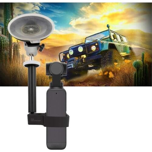 Bracket Vehicle Mounting Adapter Converter Window Suction Cup Car Mount for DJI Osmo POCKET 2 Camera Stabilizer Handheld Gimbal