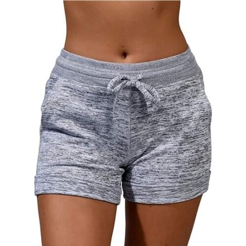 Summer Elastic Waisted Shorts Womens Clothing Bottom Leggings Quick Drying Solid Sports Hip Lifting Pants S-5xl Plus Size 2021