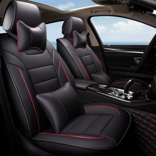 TO YOUR TASTE leather car seat covers seating cushions set for Chrysler Sebring 300C PT Cruiser Grand Voyager breathable healthy