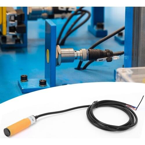 New BERM Photoelectric Switch Sensor 3-Wires NPN NO DC10-30V E3F-DS30C4 5-30cm Induction Distance Photoelectric Switch Sensors
