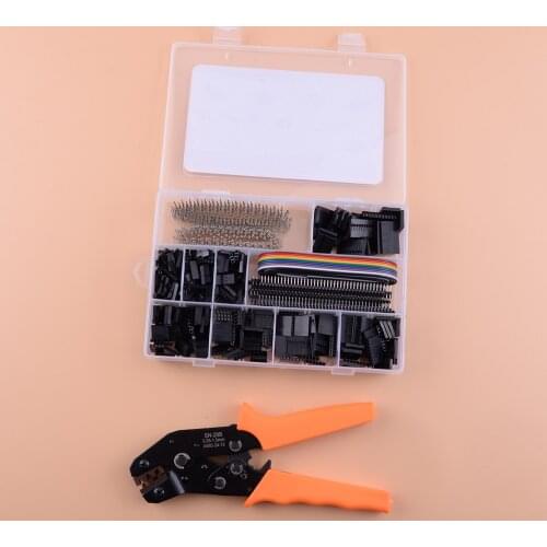 SN-28B New Crimping Tool Crimper Kit Set Connectors Fit for Raspberry PI Arduino Durable Plastic Storage Box Accessories