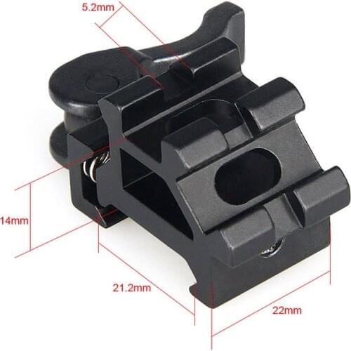 PPT Tactical airgun accessories Rifle Scope Weaver Ring Mount Fit on 20mm Picatinny Rail GZ22-0220