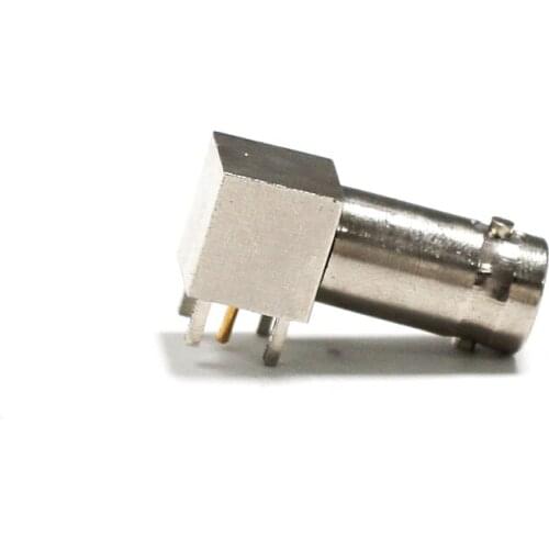 1PC BNC Female Jack RF Adapter Right Angle PCB mount 90-degree Connector NEW wholesale