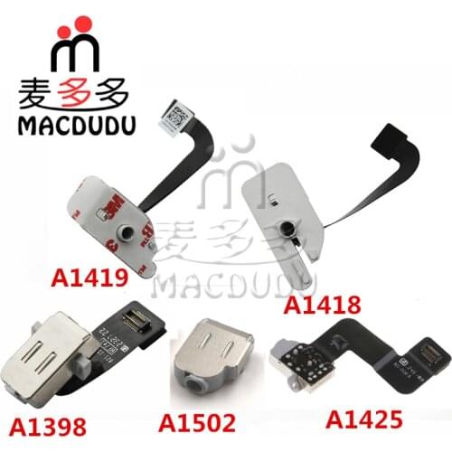 Headphone Jack Audio Connector Jack Flex Cable For Macbook Pro Retina 15" A1398 13" A1425 A1502 For iMac 21" A1418 27" A1419