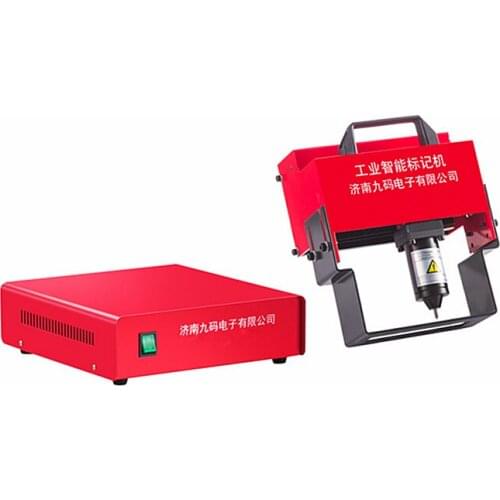 Hand-held metal signage nameplate marking machine 100*20mm Electric Pneumatic Lettering Machine for metal parts nameplate