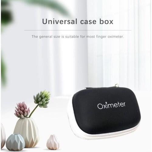 Eva Neutral Oximeter Storage Bag for finger oximeter Protection Box Kit Medical Bag Oximeter Cover Kit Bag Reasonable Layout