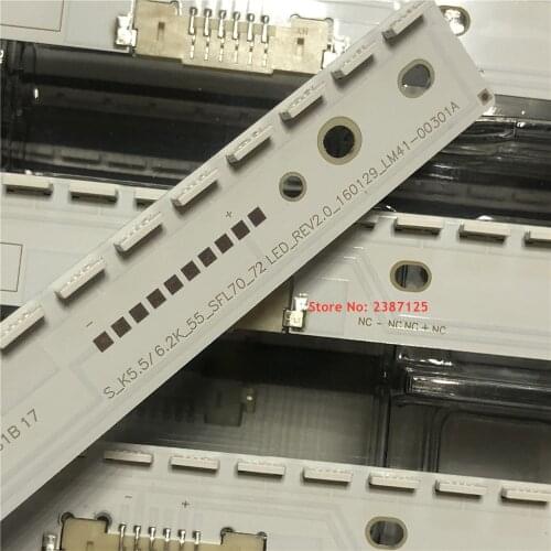LED Backlight 72lamp For Samsung 55"TV BN96-39508A 39509A UN55K6250 UN55K625D S_5.5/6.2K_55_SFL70_72LED LM41-00238A LM41-00301A