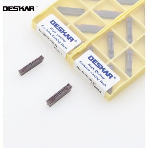 DESKAR MGMN200-G LF6018 300-T 300-H 400-T 400-H 500-M LF6018 CNC Slotted Lathe Turning Carbide Insert For Stainless Steel