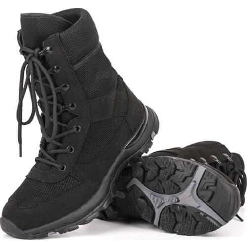 New summer breathable mesh 08 combat shoes male army fan super light army tactical Marine military train shoes