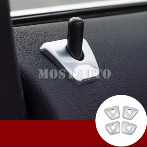 For BMW 5 Series G30 G31 Inner Car Door Lock Pin Cover Trim 2017-2021 4pcs Car Accessories Interior Car Decor Car Trim
