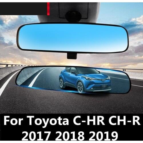 Large field of vision indoor rearview mirror Defense Dazzling reflection rearview mirror For Toyota C-HR CH-R 2017 2018 2019