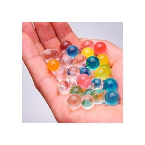 1KG MIX COLOR Magic Mud Soil Water Beads Pearl shaped Grow Jelly balls Flower Planting Wedding Vase Home Decoration