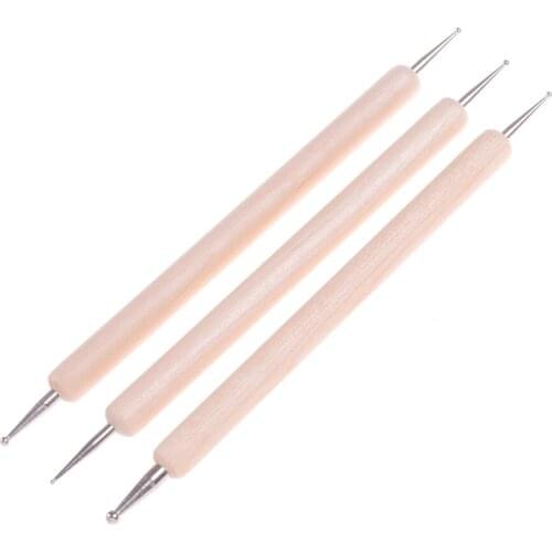 3pcs Polymer Shapers Modeling Carved Tool Perfect Clay Sculpting Kit Sculpt Smoothing Wax Carving Pottery Ceramic Tools