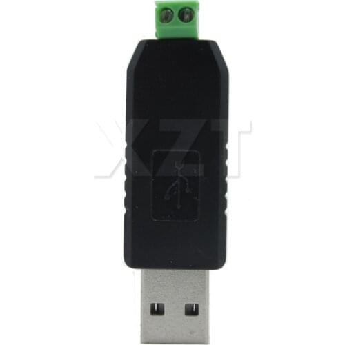 AT 1PCS USB RS485 485 Converter Adapter Support FOR Win7 XP Vista Linux Mac OS WinCE5.0 NEW Black