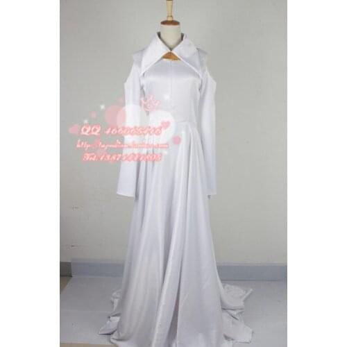 Saint Seiya Athena The Lost Canvas Myth of Hades Athena Cosplay Costume Lolita Party Long Dress new