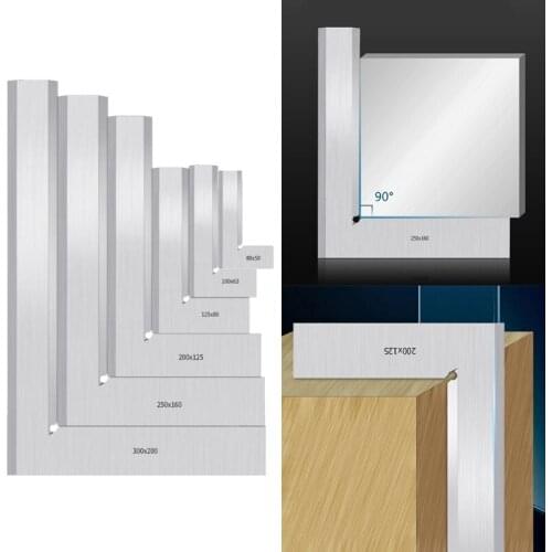 Measuring Tool High Accuracy Angle Ruler Carbon Steel 90 Degrees Compatible withPrecise Layout Measurement Work